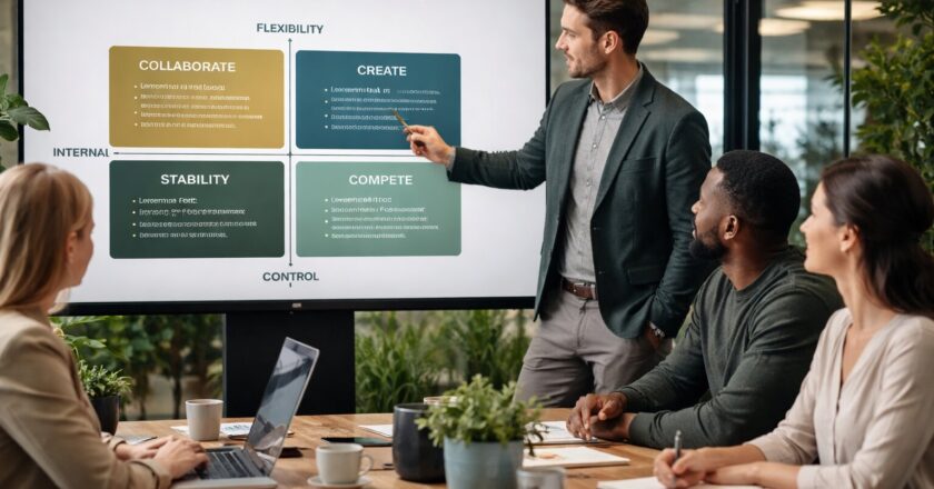 Het competing values framework als kompas voor organisatiecultuur en leiderschap