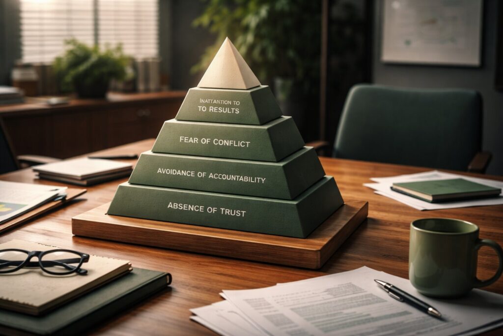 piramide van lencioni, lencioni