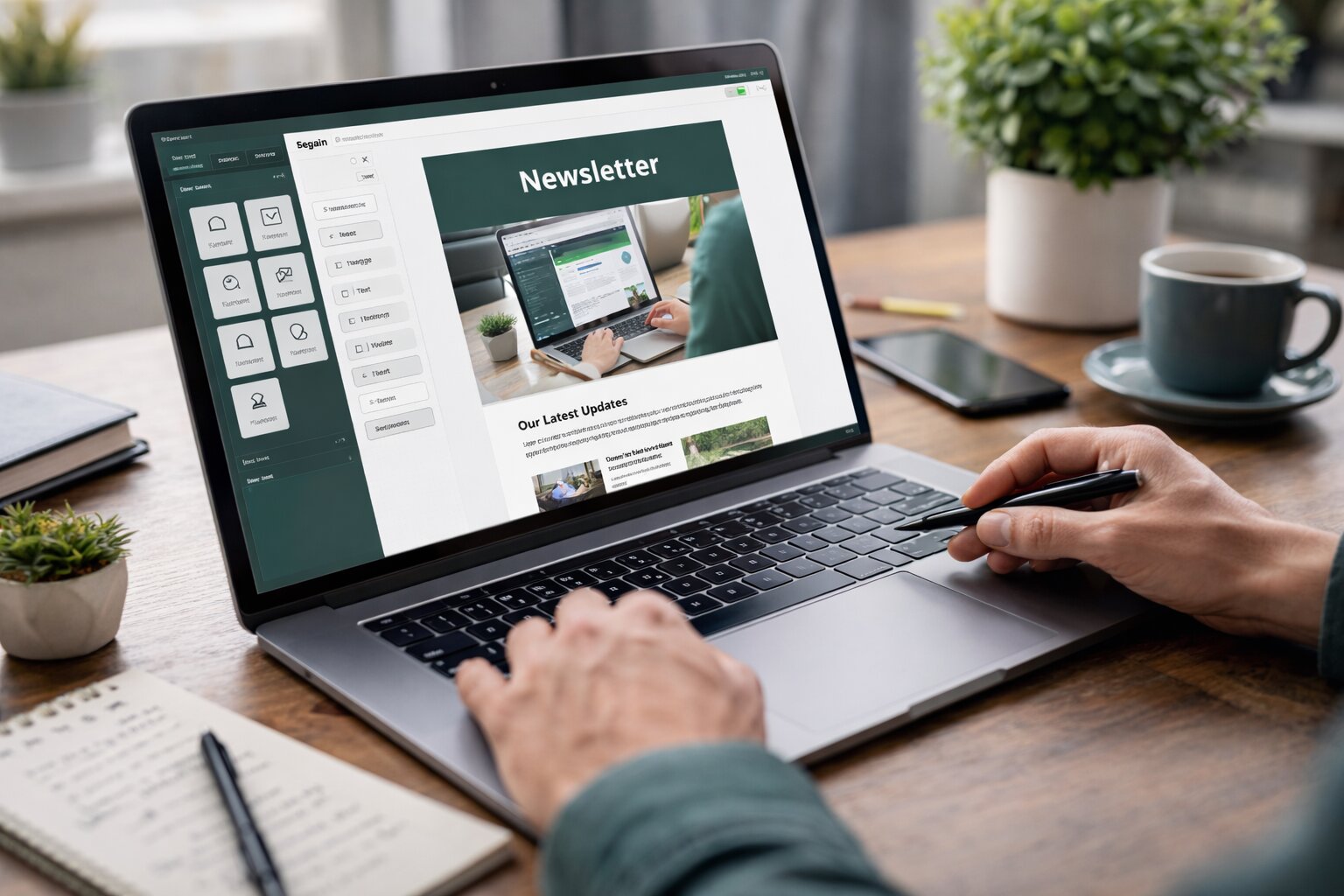 nieuwsbrief programma, nieuwsbrief