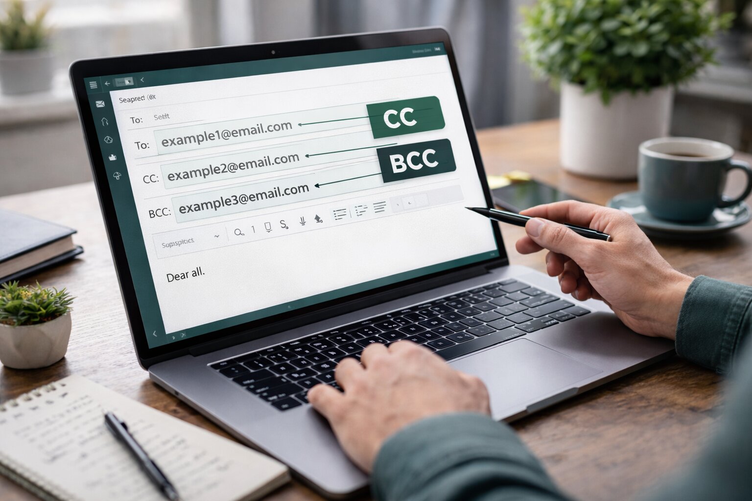 cc vs bcc, cc, bcc
