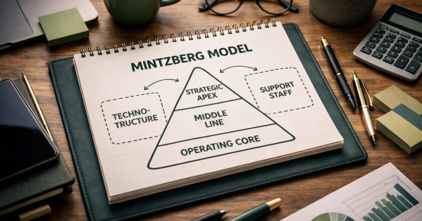 Het Mintzberg model als lens op organisatieontwerp en leiderschap