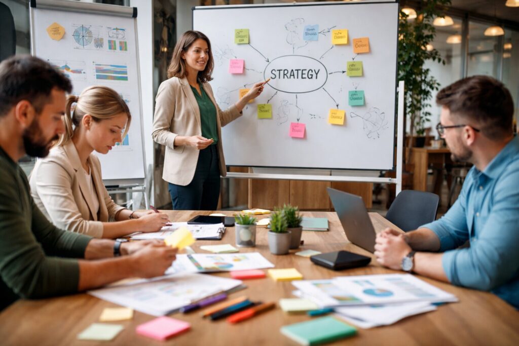 Werkvormen voor een effectieve strategiesessie: van abstracte visie naar gedragen keuzes