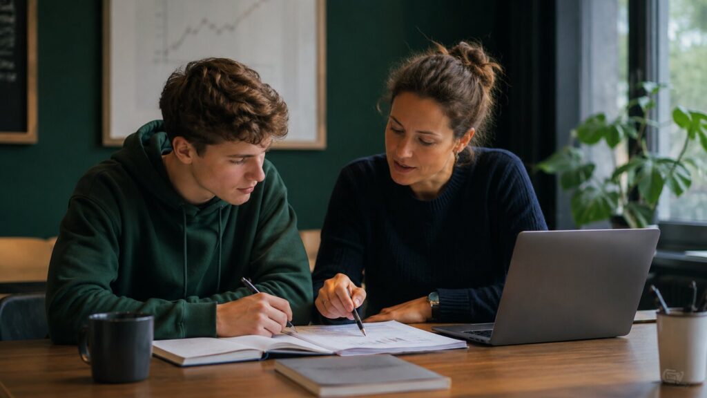 Moeite met cijfers of complexe modellen? Scriptium loodst je door je economie- en financevakken