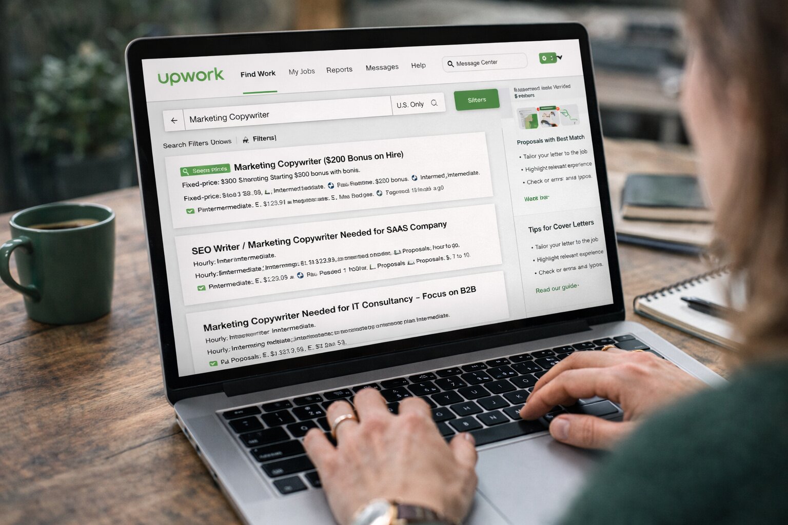 upwork tips, upwork