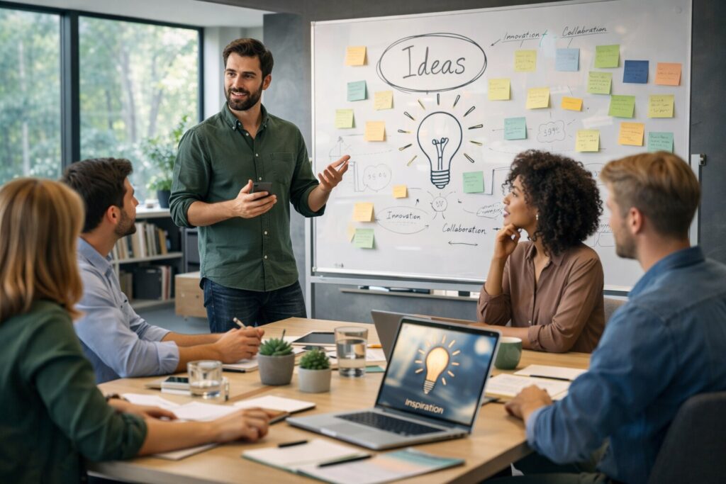 Een inspiratiesessie organiseren als katalysator voor richting en vernieuwing